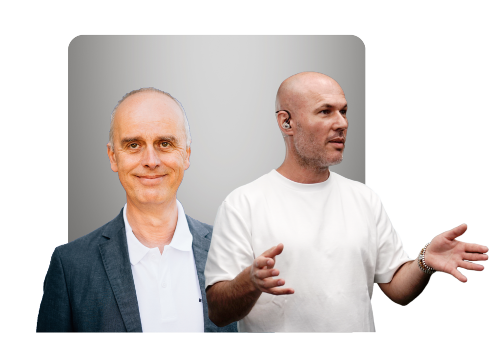Klemens Görgen und Nermin Fajic im Sales Bootcamp