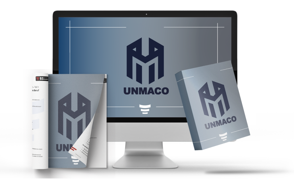 Übersicht der Bestanteile des Kurses Unternehmer Marketing Coaching